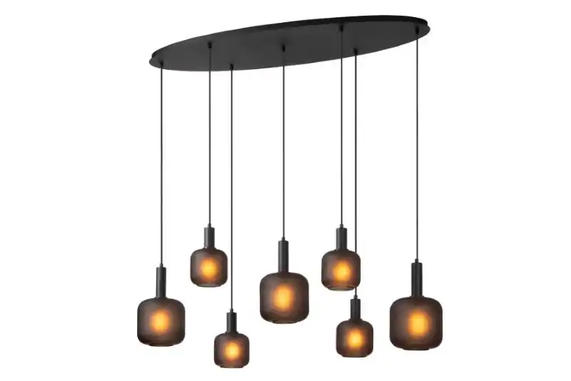 Gyors kiszállítás Lucide L454050730 mennyezeti függőlámpa ELOISE E27
