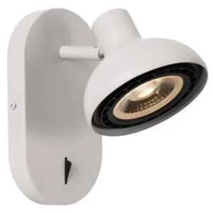 Népszerű Lucide L309971131 fali spotlámpa SENSAS GU10/LED