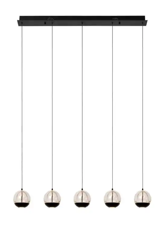 Expressz kézbesítés Lucide L134982530 LED mennyezeti függőlámpa SENTUBAL 5x5,3W integrált LED forrás 5x230lm 2700K