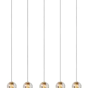 Lucide L134971602 LED mennyezeti függőlámpa DILENKO 5x3,5W integrált LED forrás 5x140lm 2700K Expressz kézbesítés