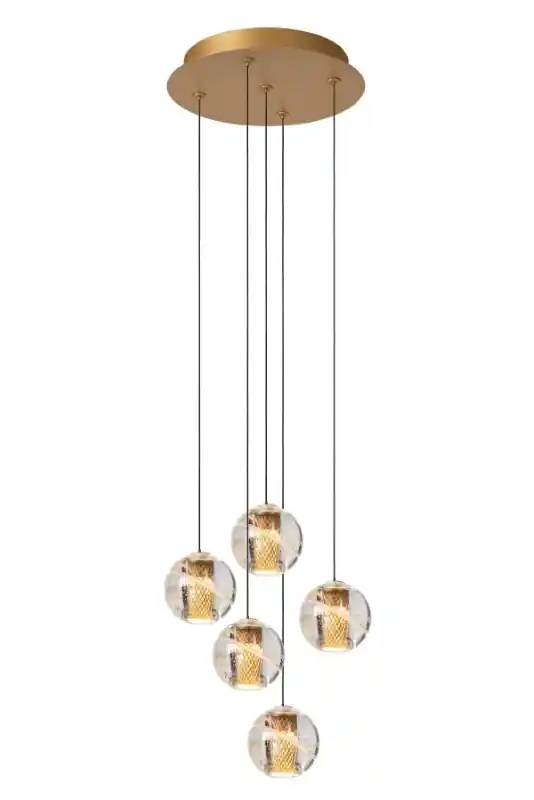 Lucide L134971502 LED mennyezeti függőlámpa DILENKO 5x3,5W integrált LED forrás 5x140lm 2700K Kedvezményes ár