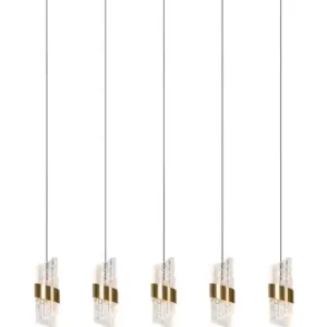 Szuper ajánlat Lucide L134963502 LED mennyezeti függőlámpa KLIGANDE 5x7,8W integrált LED forrás 5x620lm 2700K