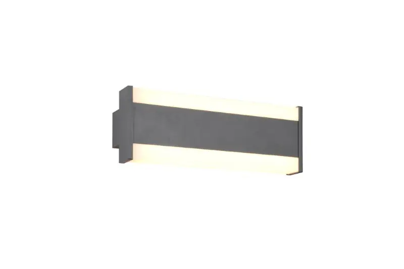 Szuper akció Trio T246360142 LED kültéri fali lámpa DAWSON 7W integrált LED forrás 800lm 2300+3000+4000K