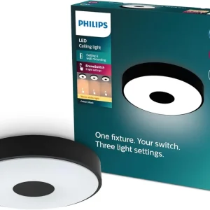 Vásárlói kedvenc Philips 8720169301290 LED mennyezetre szerelhető lámpa Coiner 24W integrált LED forrás 2700lm 2700K