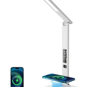 Biztonságos fizetés Immax 08966L LED asztali lámpa Kingfisher 8,5W integrált LED forrás 400lm 2700-5500K