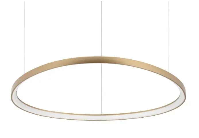 Olcsó Ideal lux I307701 LED mennyezeti függőlámpa GEMINI 82W integrált LED forrás 5330lm 3000K