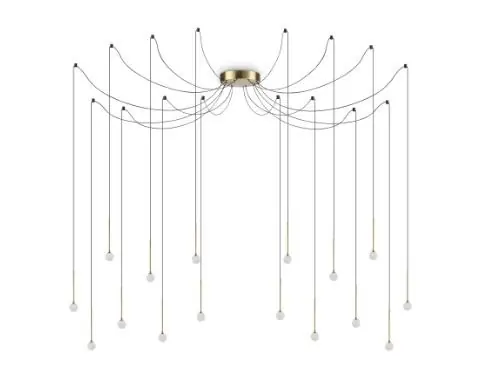 Gyors kiszállítás Ideal lux I284019 LED mennyezeti függőlámpa LUCCIOLA 16W integrált LED forrás 1500lm 3000K