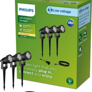 Alacsony ár Philips 8720169269392 LED alacsony feszültségű kültéri világítás Caper 3W integrált LED forrás 2700K