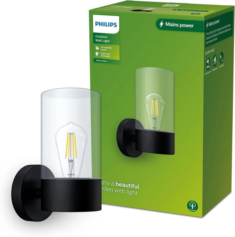 Outlet Philips 8720169266537 kültéri fali lámpa Flareon E27