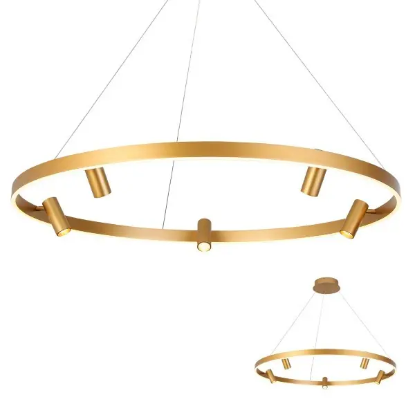 Legnépszerűbb Redo 01-2494 LED mennyezeti függőlámpa SUMMIT 44+22W integrált LED forrás 3640lm 3000K