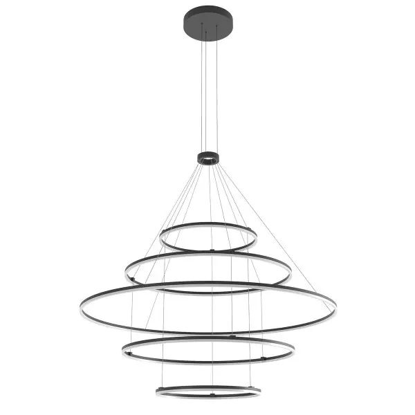 Végkiárusítás Redo 01-2250-TRIAC LED mennyezeti függőlámpa TRIAC ORBIT 286W integrált LED forrás 21345lm 3000K