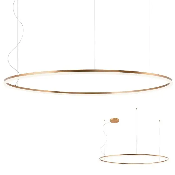 Redo 01-1719-TRIAC LED mennyezeti függőlámpa TRIAC ORBIT 110W integrált LED forrás 8372lm 3000K Biztonságos fizetés