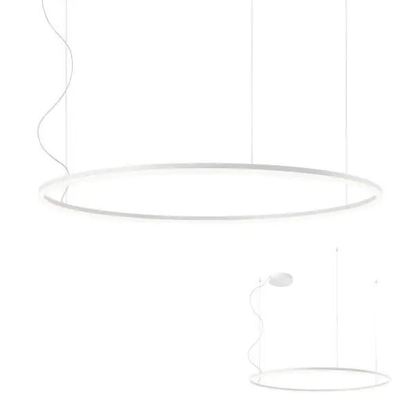 Redo 01-1716-TRIAC LED mennyezeti függőlámpa TRIAC ORBIT 76W integrált LED forrás 6805lm 3000K Kiárusítás